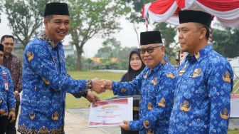 Kabupaten Merangin Terima Tiga Penghargaan Dari Kementrian PAN-RB Serta Ombusman