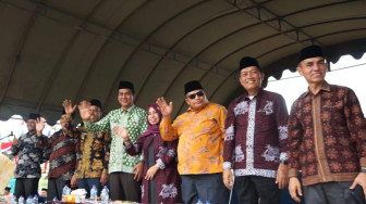 Ketua DPRD Merangin Lepas Pawai Ta'aruf Mtq Tikat Kabupaten Merangin