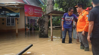 Kabupaten Merangin Dilanda Banjir,Pemkab Merangin Dirikan Dapur Umum Untuk Korban Banjir