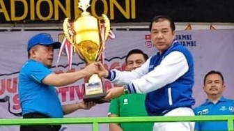 Ajang Sepak Bola Gubernur Cup Kembali Digelar,Merangin FC Optimis Kembali Raih Juara