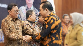 Hadiri Sertijab Ketua BPK RI Perwakilan Jambi,PJ Bupati Ucapkan Selamat