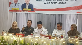 PJ Bupati Sarolangun Bachril Bakri Hadiri  Musrenbang Kecamatan Mandiangin.