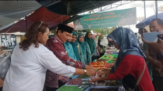 Pj Bupati Dan BPOM Provinsi Jambi Sidak Pasar Beduk Sarolangun.